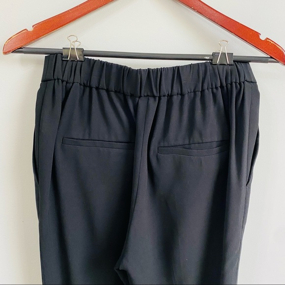 Theory Black Japanese Crepe Pull on pants - Picture 5 of 11